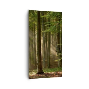 Schilderen op canvas - Stralend op een lentemorgen - 65x120 cm