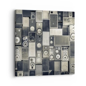 Schilderen op canvas - En alles is goed - 30x30 cm