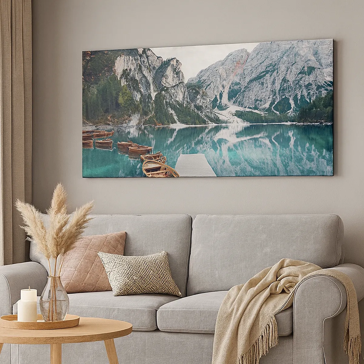 Schilderen op canvas - We zullen je schoonheid laten zien - 30x30 cm