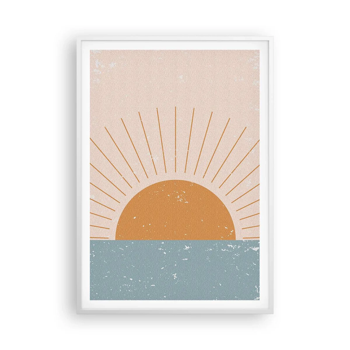 Poster in een witte lijst - Een dagelijks wonder - 70x100 cm