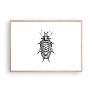 Een poster in een licht eiken lijst - Wat een exemplaar! - 100x70 cm