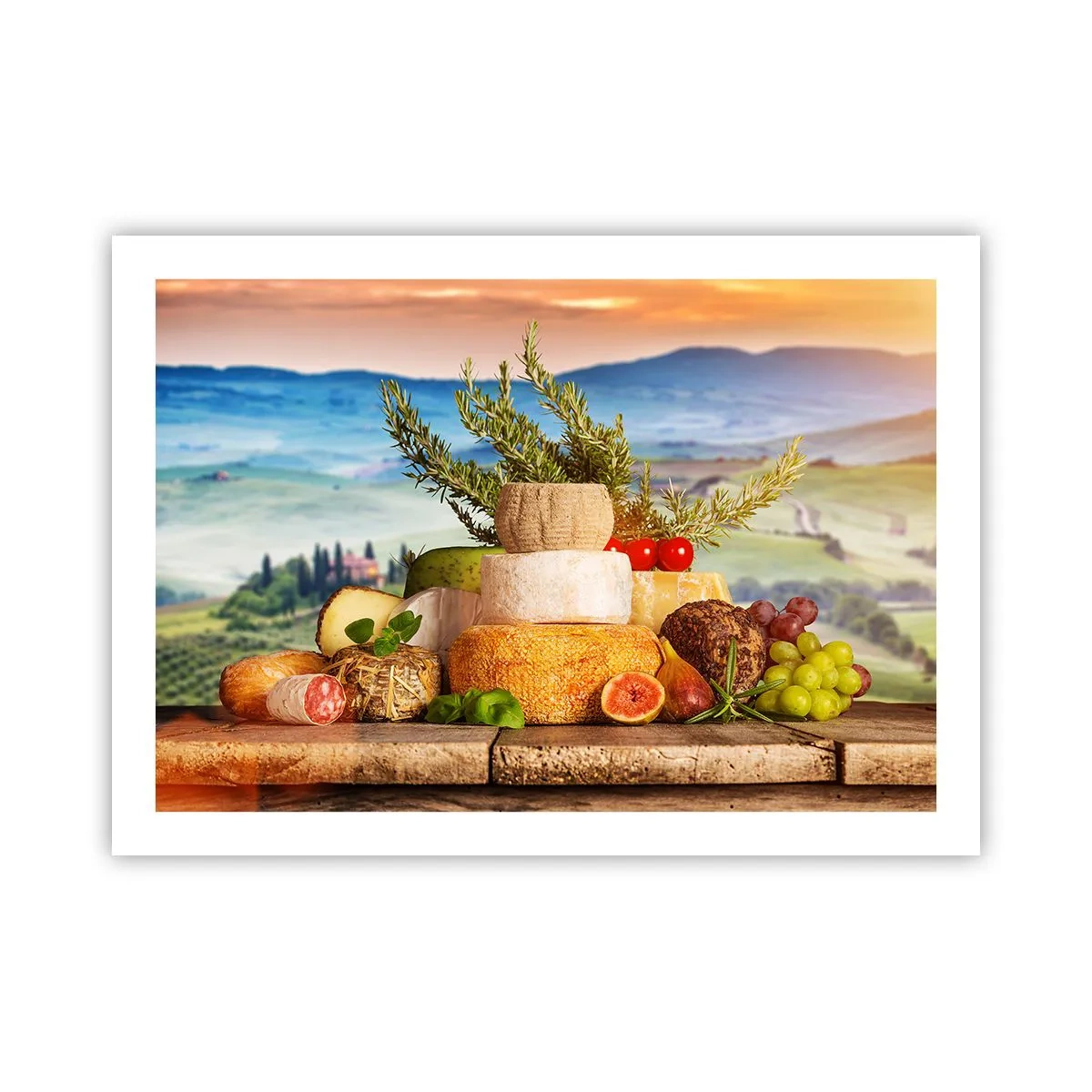 Poster - De Italiaanse levensvreugde - 70x50 cm