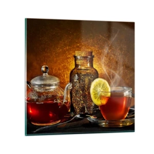 Schilderen op glas - In de stijl van Hollandse meesters - 60x60 cm