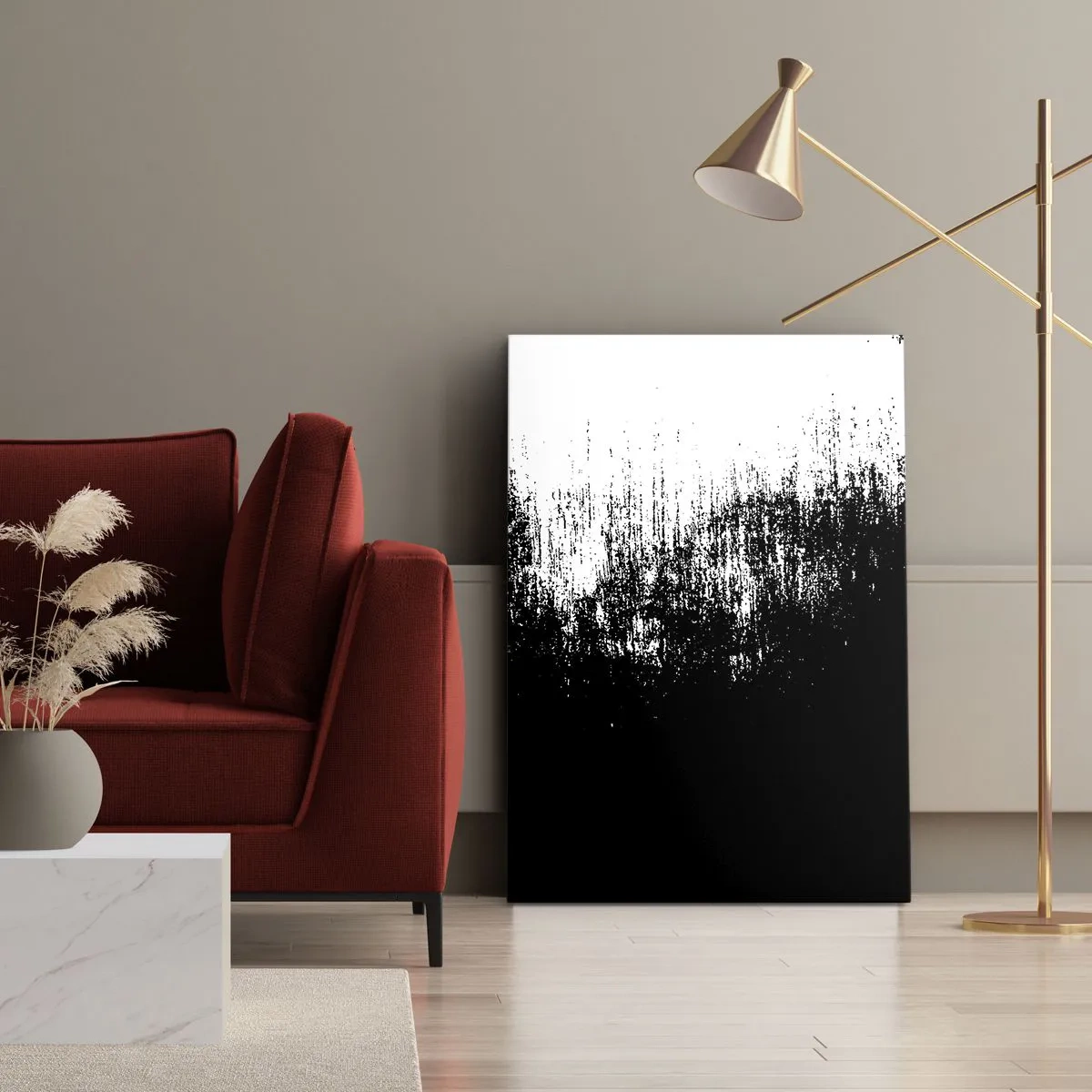 Schilderen op canvas - En de winnaar is ... - 50x70 cm