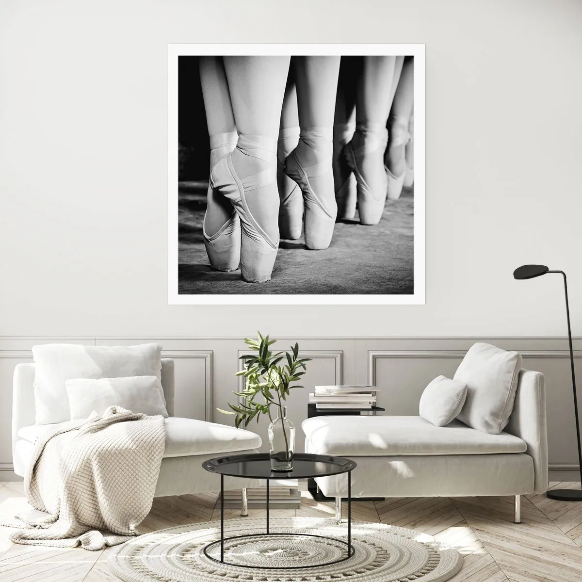 Poster - Samen, lichtjes - 30x30 cm