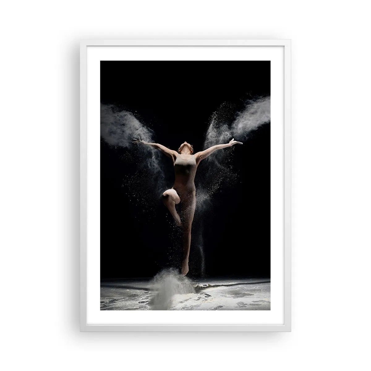 Poster in een witte lijst - Elfen bestaan - 50x70 cm