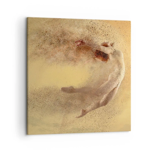 Schilderen op canvas - In dansende extase - 50x50 cm