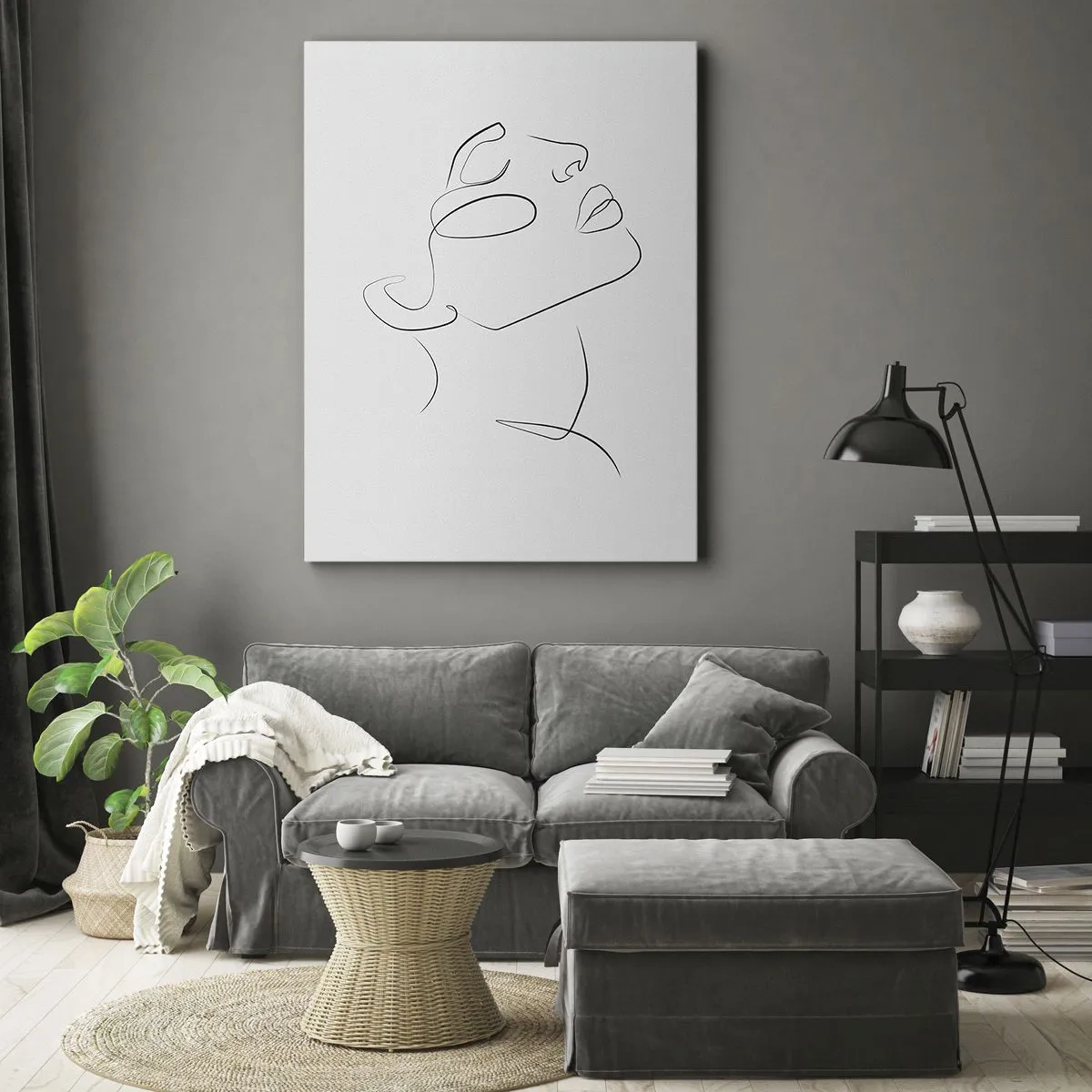 Schilderen op canvas - De wendingen van dromen - 50x70 cm