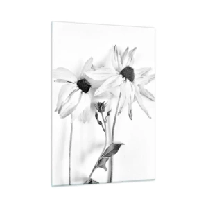 Schilderen op glas - Niemand wil alleen zijn - 50x70 cm