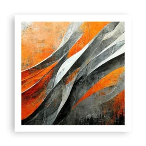 Poster - Hitte en koude - 60x60 cm