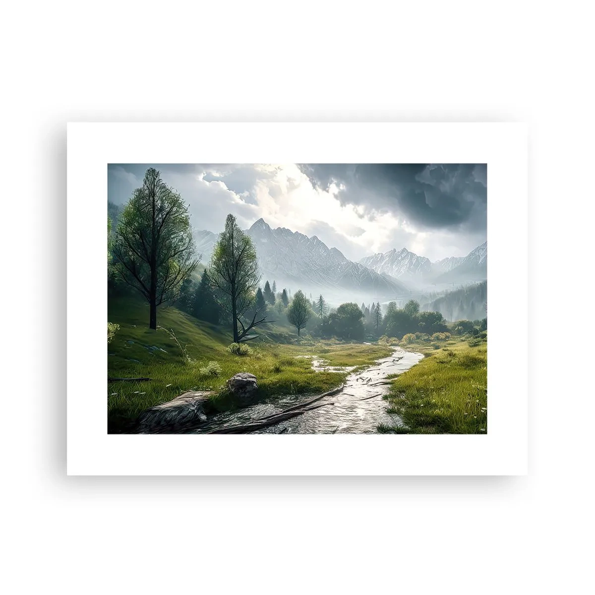 Poster - Daarheen en terug - 40x30 cm