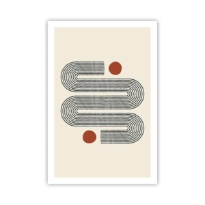 Poster - Van het begin tot het eind - 61x91 cm