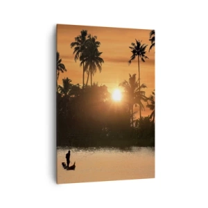 Schilderen op canvas - Tijd om te ontspannen - 70x100 cm