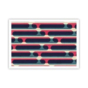 Poster - In de diepte en vooruit - 100x70 cm