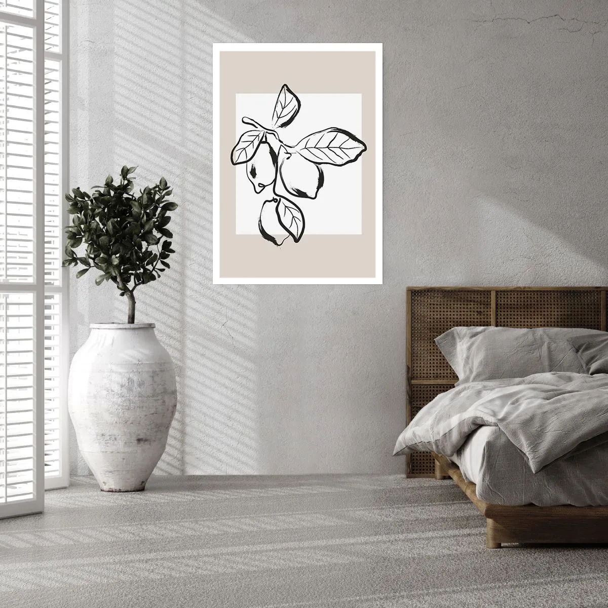 Poster - Waar de citroen rijpt... - 50x70 cm