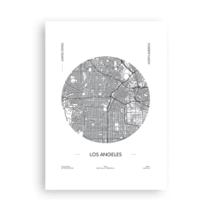 Poster - Anatomie van Los Angeles - 50x70 cm