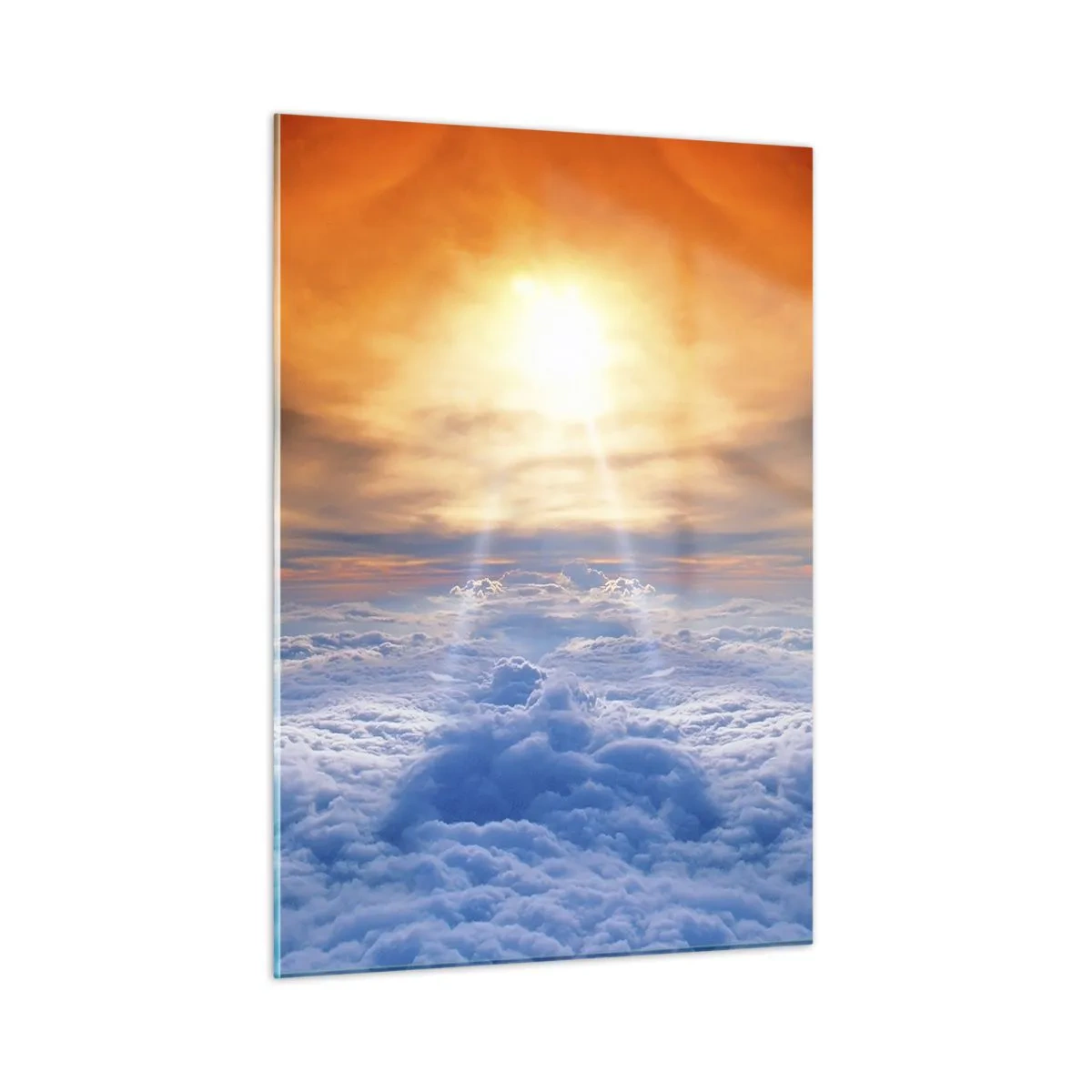 Schilderen op glas - Mystiek landschap - 50x70 cm