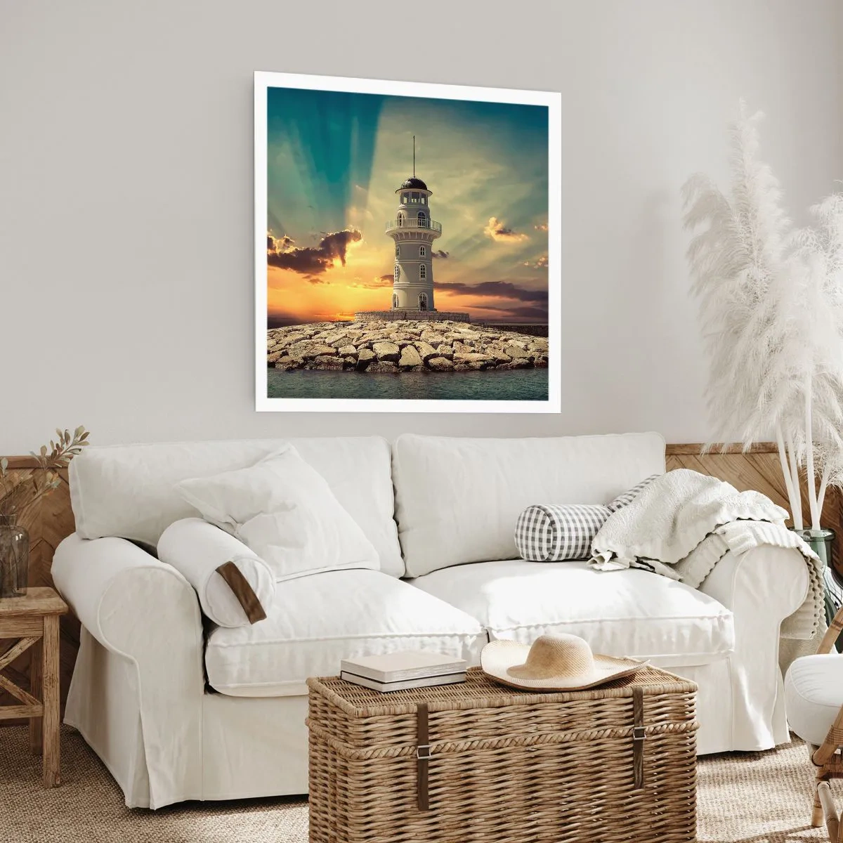 Poster - Licht - Goed - Schoonheid - 40x40 cm