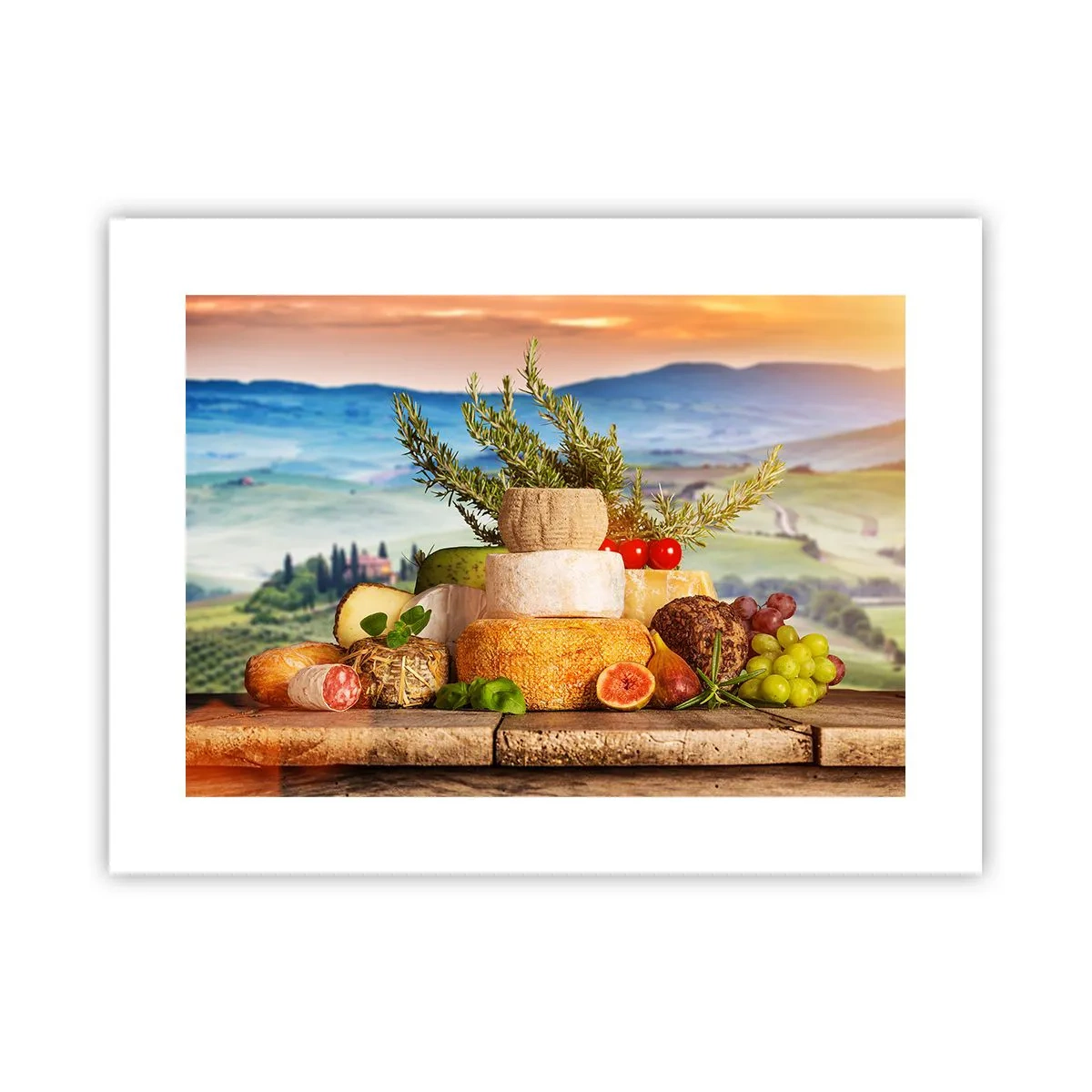 Poster - De Italiaanse levensvreugde - 40x30 cm