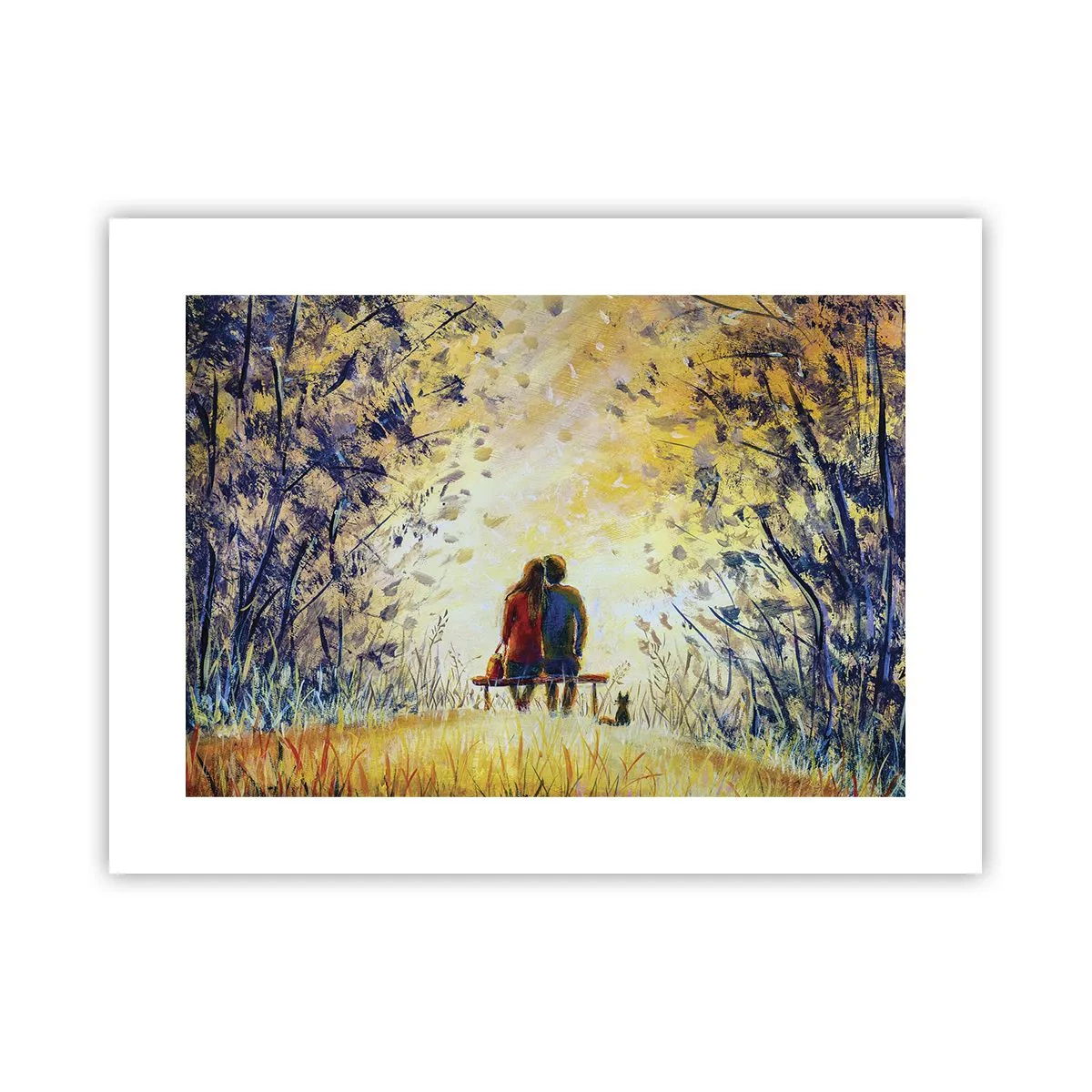 Poster - Een magisch moment - 40x30 cm