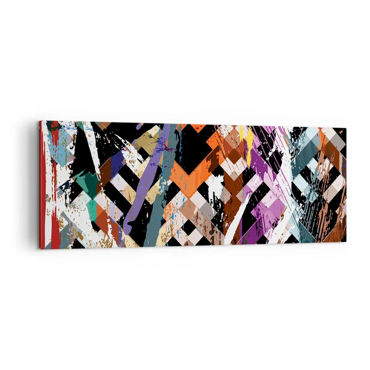 Schilderen op canvas - Tot de tweede macht verheven - 140x50 cm