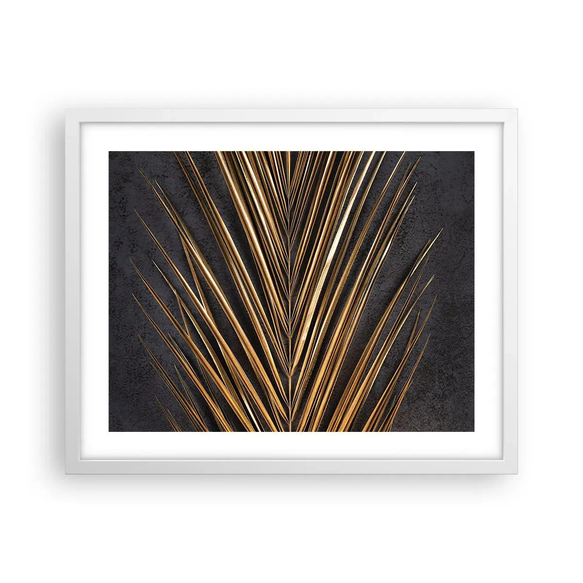 Poster in een witte lijst - Het goud van de tropen - 50x40 cm