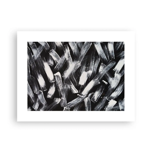 Poster - Abstractie in de industriële spirit - 40x30 cm