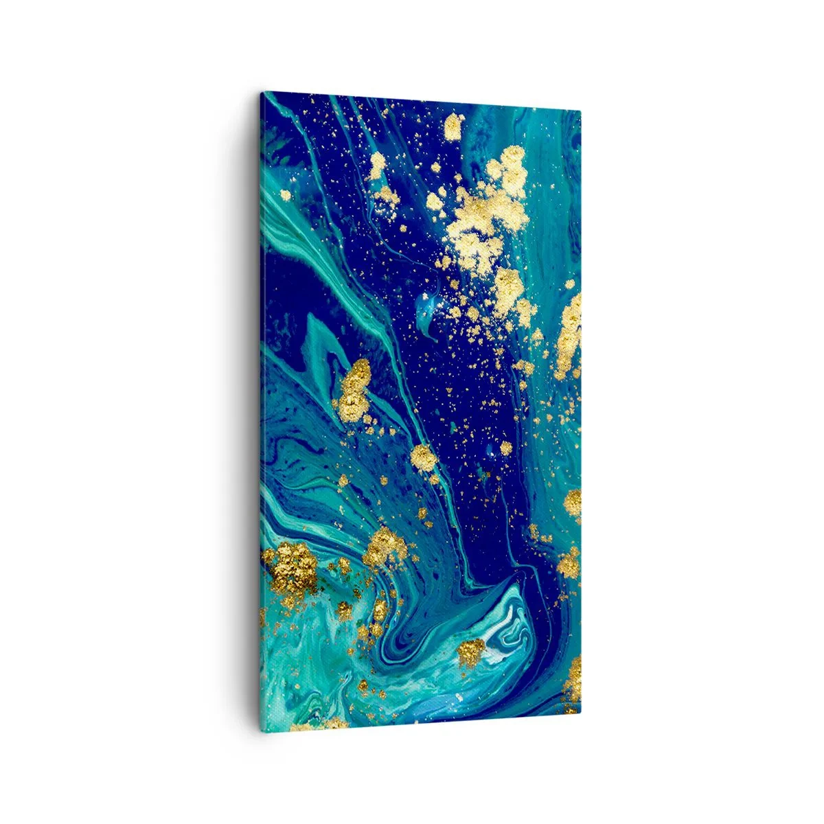 Schilderen op canvas - De bloemblaadjes van de zon - 45x80 cm
