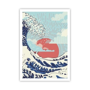 Poster - Van Japanse inspiratie - 70x100 cm