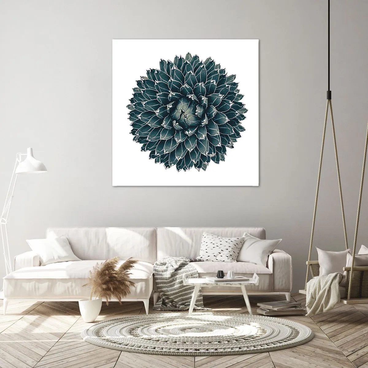 Schilderen op canvas - De ster van de woestijn - 60x60 cm