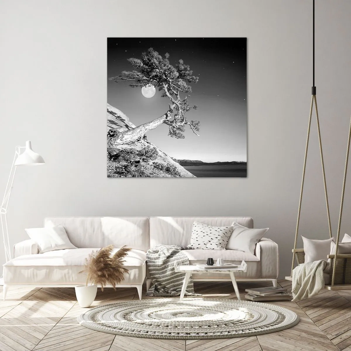 Schilderen op canvas - Een zegevierende jager - 50x50 cm