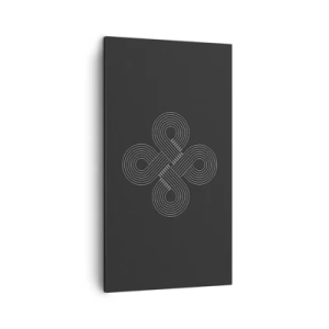 Schilderen op canvas - In de Keltische geest - 45x80 cm