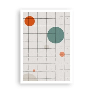 Poster - Gevangen. Wij of zij? - 70x100 cm