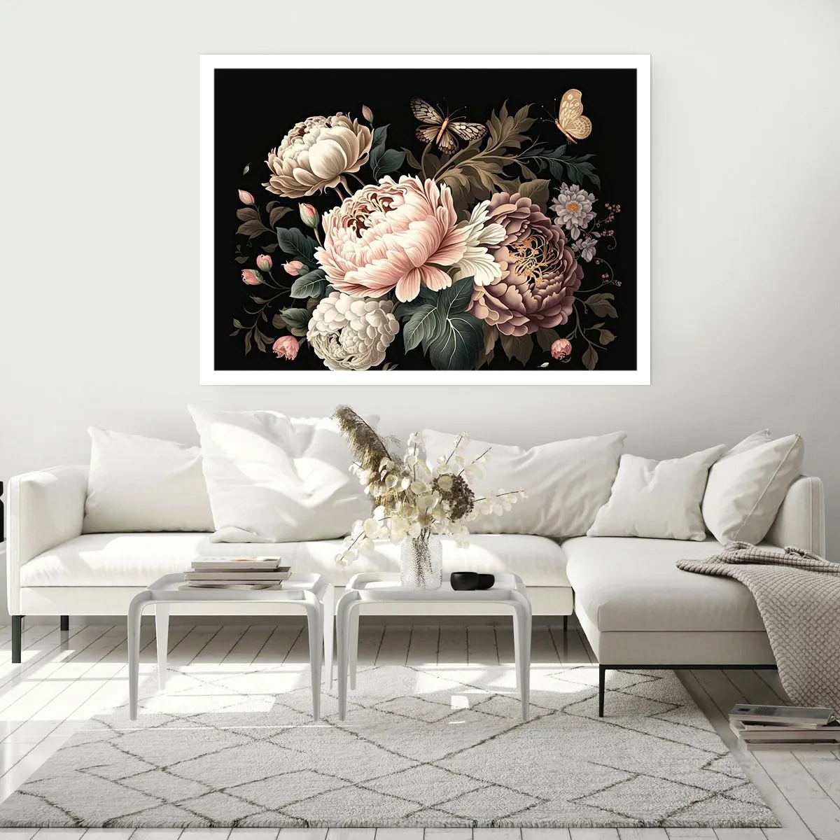 Poster - In barokstijl - 91x61 cm
