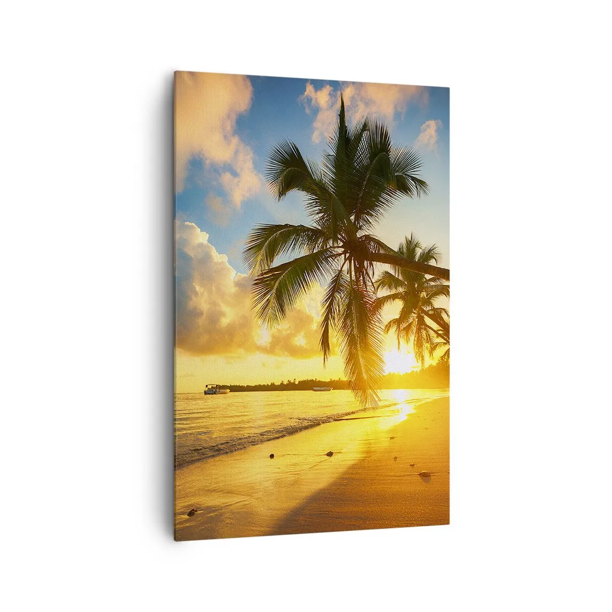Schilderen op canvas - Caribische droom - 80x120 cm