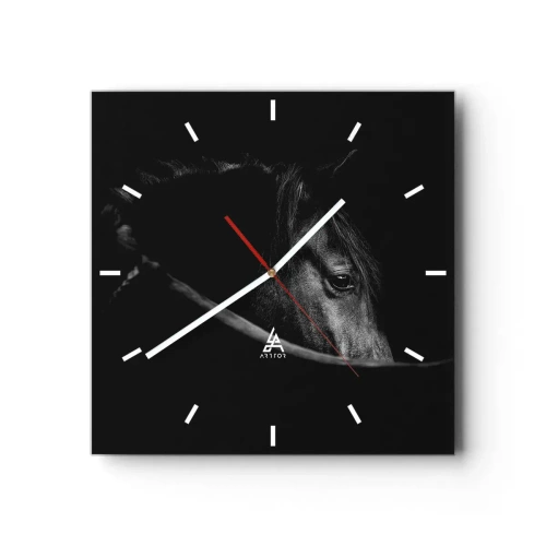 Wandklok - Klok - Zwarte Prins - 30x30 cm