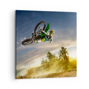 Schilderen op canvas - Schakel emoties in! - 60x60 cm