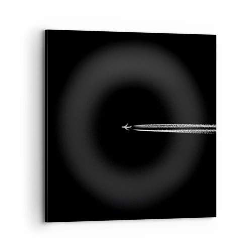 Schilderen op canvas - Naar een andere dimensie - 70x70 cm