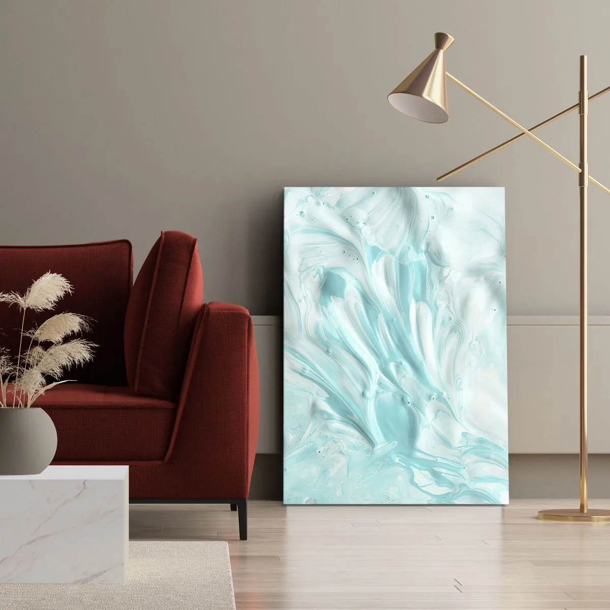 Schilderen op canvas - Voor altijd samen - 55x100 cm