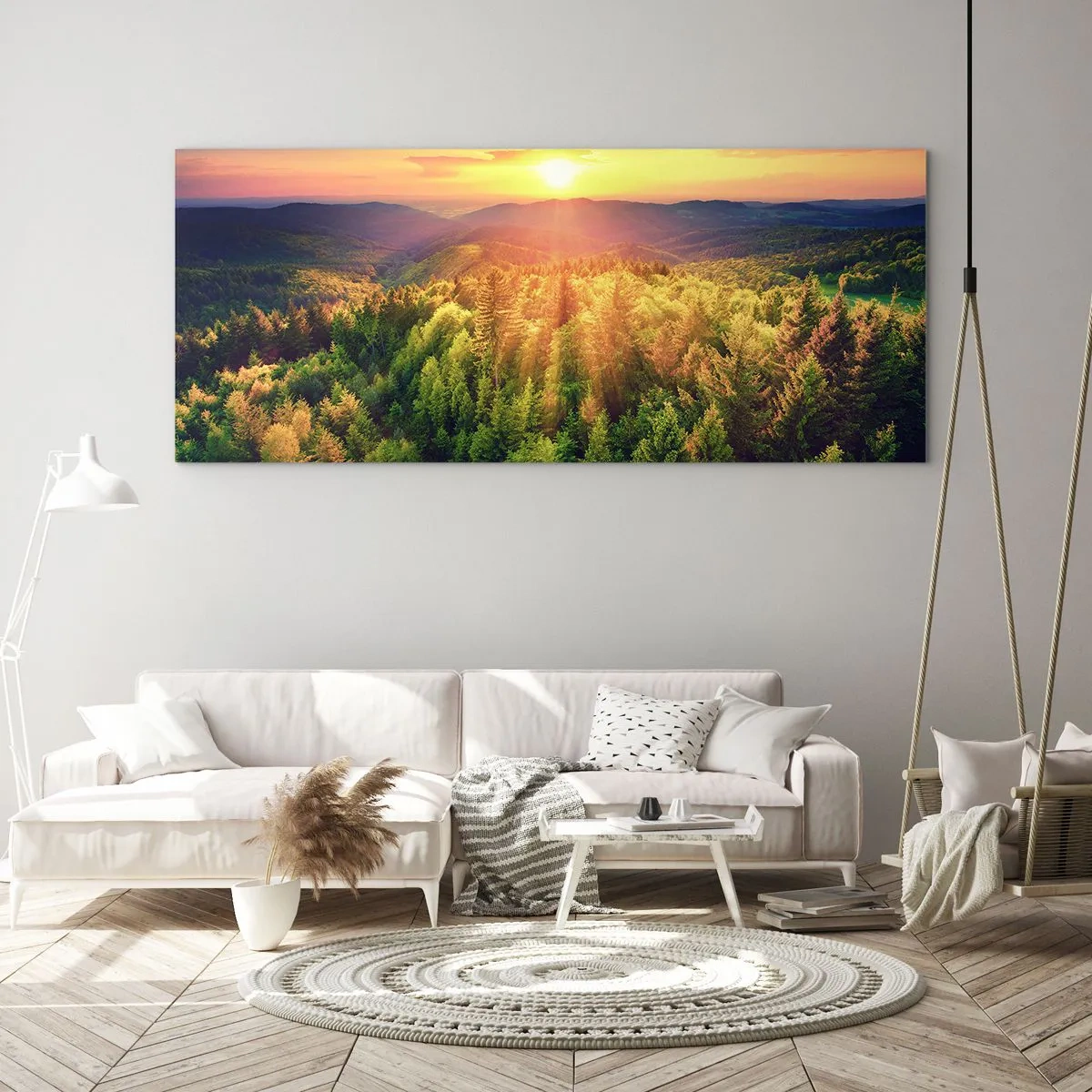 Schilderen op glas - Hoekpunten en topjes - 160x50 cm