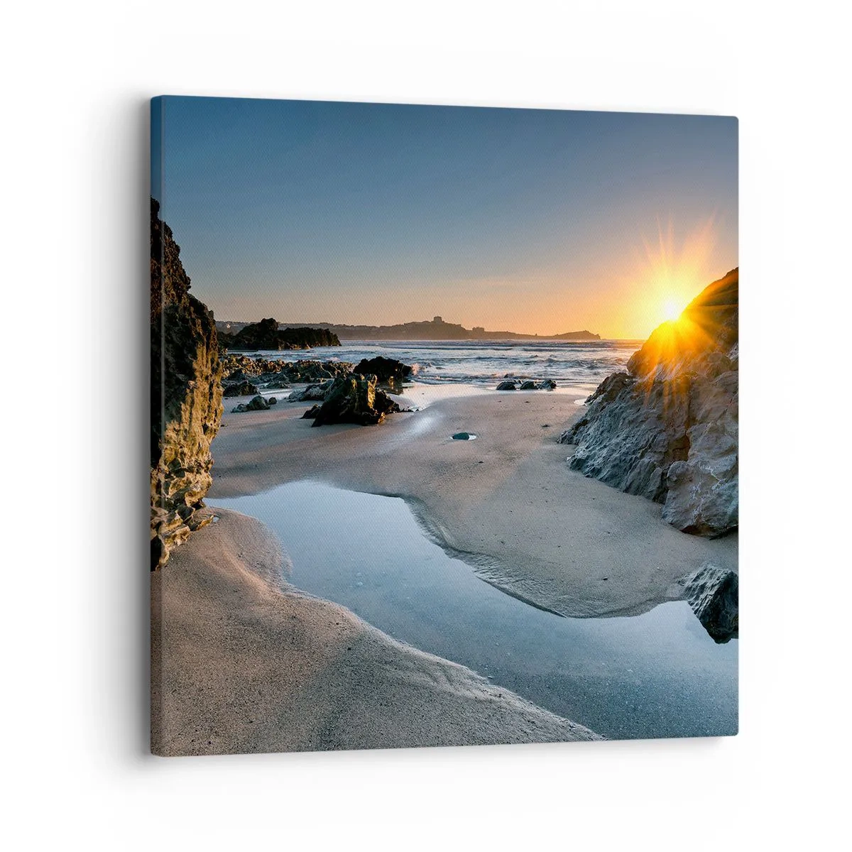 Schilderen op canvas - Onaangeroerd door een menselijke hand - 30x30 cm