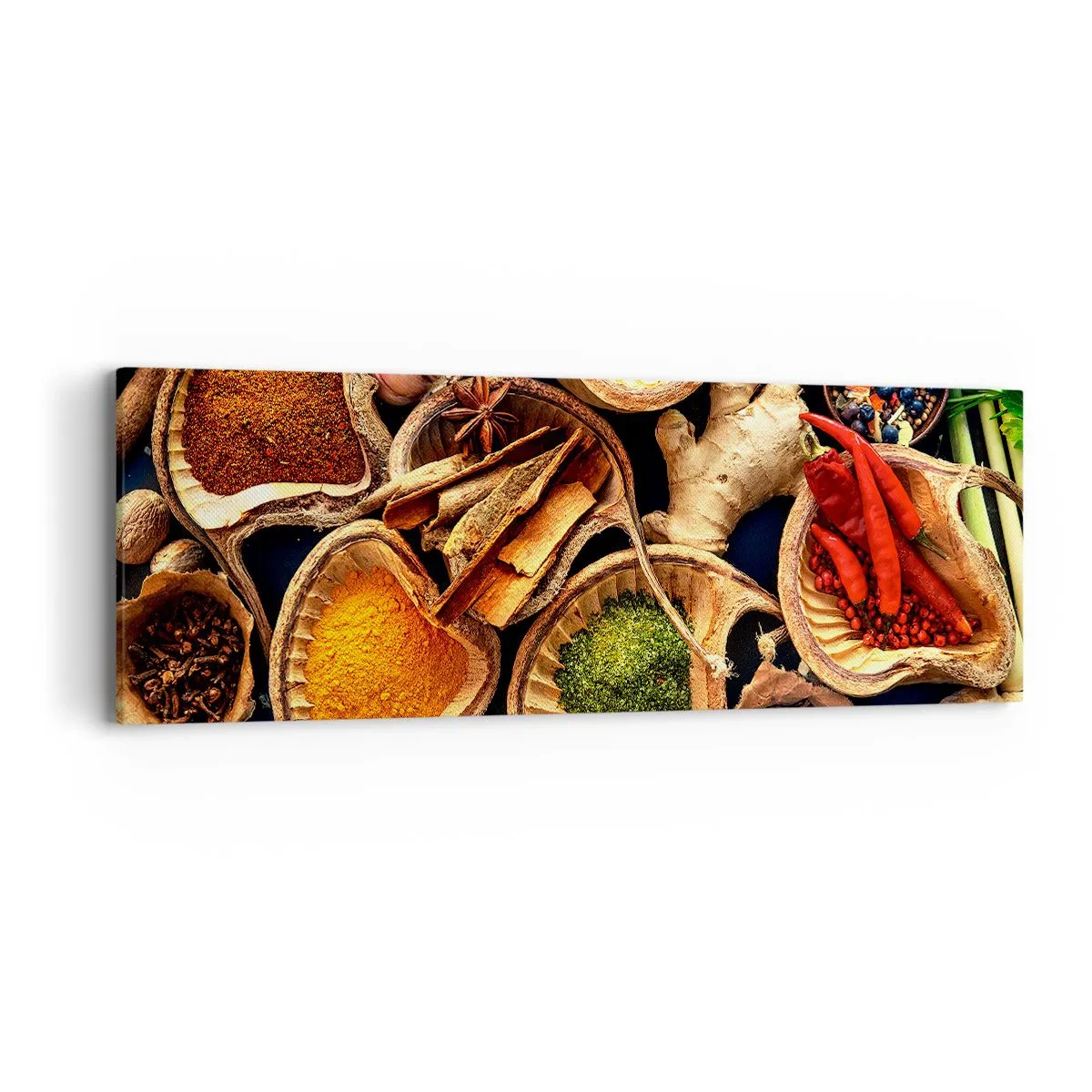 Schilderen op canvas - Neem wat je wilt - 90x30 cm