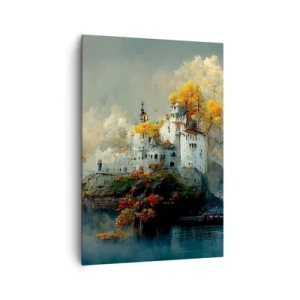 Schilderen op canvas - Het begin van een romantisch verhaal - 70x100 cm