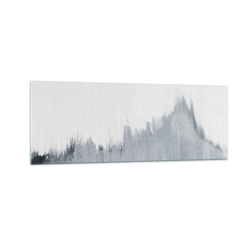 Schilderen op glas - Mysterieuze tekst - 140x50 cm