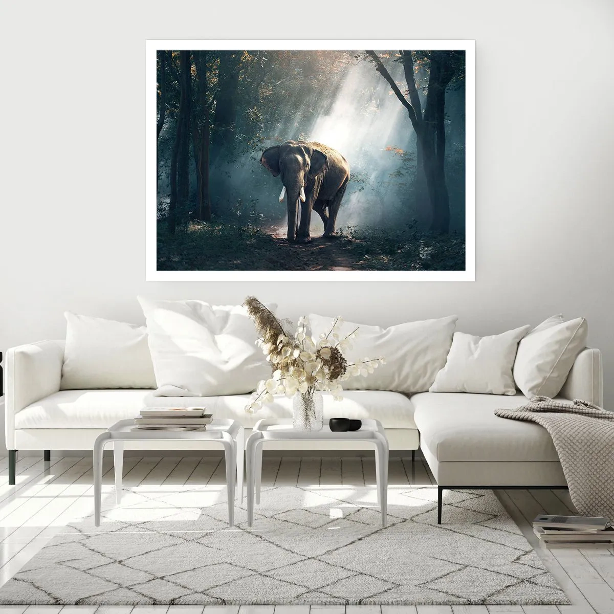 Poster - Een ontspannen wandeling - 40x30 cm