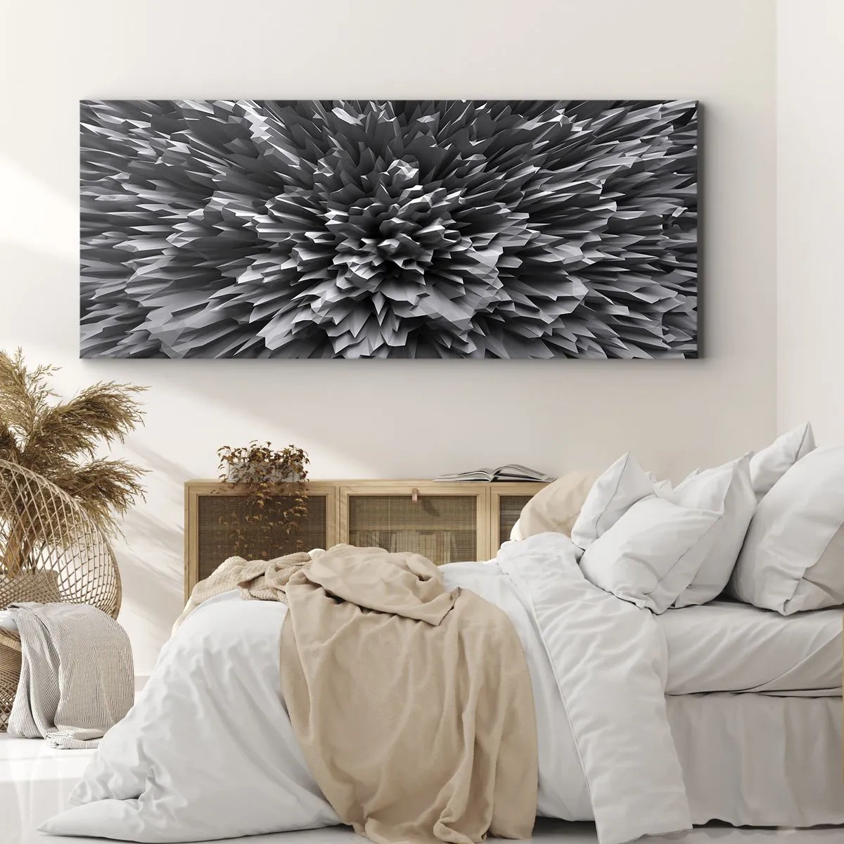 Schilderen op canvas - Strikter kan het niet - 100x40 cm