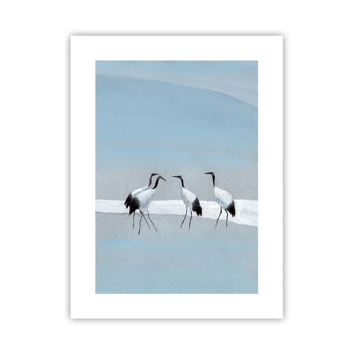 Poster - Na een warme dag - 30x40 cm