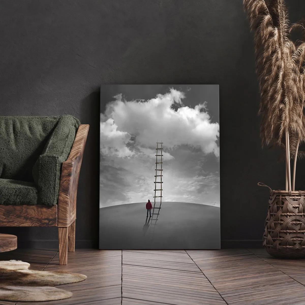 Schilderen op canvas - Alles is mogelijk - 45x80 cm