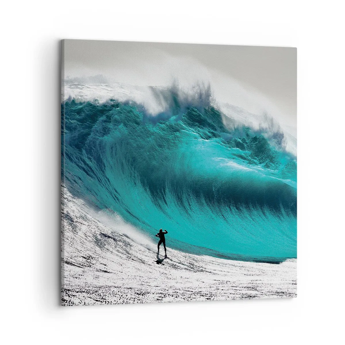 Schilderen op canvas - Uitdaging aanvaard - 50x50 cm