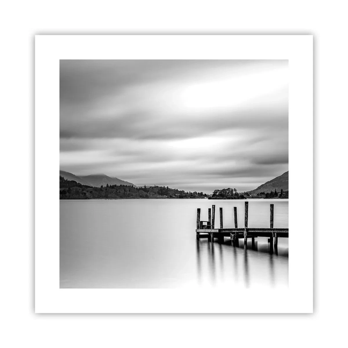 Poster - Zachtheid en kracht - 40x40 cm